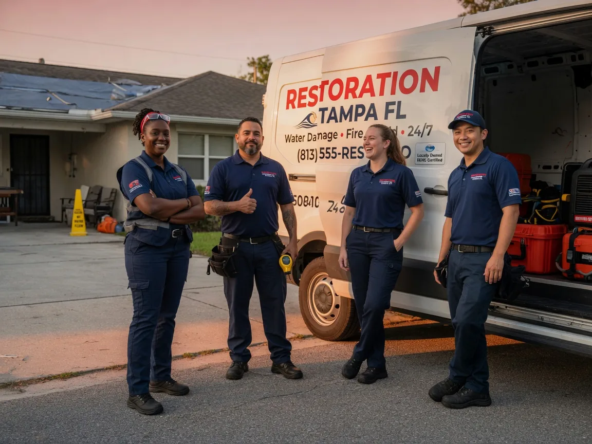 Water Damage Restoration company in Clune, PA